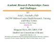 Academic Research Partnerships: Issues And Challenges PowerPoint PPT Presentation