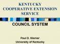 KENTUCKY COOPERATIVE EXTENSION SERVICE PowerPoint PPT Presentation