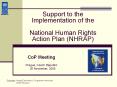 Support to the Implementation of the  National Human Rights Action Plan (NHRAP) PowerPoint PPT Presentation