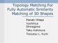 Topology Matching For Fully Automatic Similarity Matching of 3D Shapes PowerPoint PPT Presentation