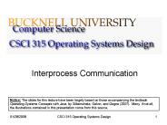 Interprocess Communication