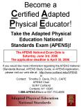 Become a Certified Adapted Physical Educator! PowerPoint PPT Presentation