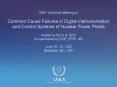 IAEA Technical Meeting on Common Cause Failures in Digital Instrumentation and Control Systems of Nu PowerPoint PPT Presentation