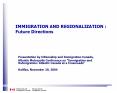 IMMIGRATION AND REGIONALIZATION : Future Directions PowerPoint PPT Presentation