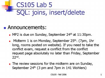 presentation player overlay