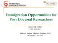 Immigration Opportunities for Post Doctoral Researchers PowerPoint PPT Presentation