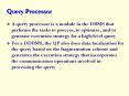 Query Processor PowerPoint PPT Presentation