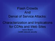 Flash%20Crowds%20And%20Denial%20of%20Service%20Attacks: