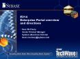 E214 Enterprise Portal overview and directions PowerPoint PPT Presentation