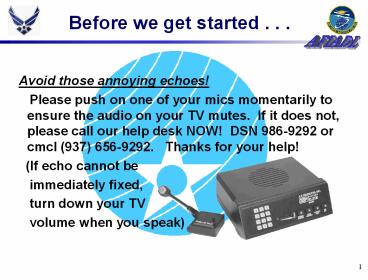 presentation player overlay