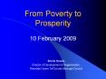 From Poverty to Prosperity PowerPoint PPT Presentation