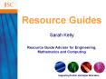 Resource Guides PowerPoint PPT Presentation