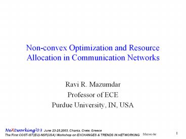 NeXtworking03 June 2325,2003, Chania, Crete, Greece