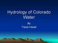Hydrology of Colorado Water PowerPoint PPT Presentation