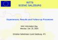 RITTS SCENIC SALZBURG Experiences, Results and Followup Processes PowerPoint PPT Presentation