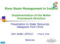 River Basin Management in Ireland Implementation of the Water Framework Directive PowerPoint PPT Presentation