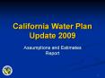 California Water Plan Update 2009 PowerPoint PPT Presentation