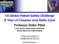 1st Global Patient Safety Challenge PowerPoint PPT Presentation