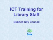 ICT Training for Library Staff