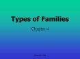 Types of Families PowerPoint PPT Presentation