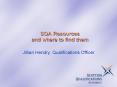 SQA Resources and where to find them PowerPoint PPT Presentation