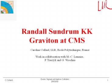 Randall Sundrum KK Graviton at CMS