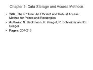 Chapter 3: Data Storage and Access Methods