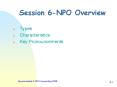 Session 6-NPO Overview PowerPoint PPT Presentation