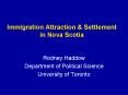 Immigration Attraction PowerPoint PPT Presentation