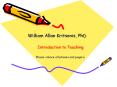 Dr. William Allan Kritsonis - Education PowerPoint PPT Presentation