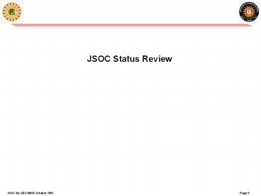 JSOC%20Status%20Review