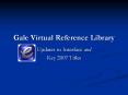 Gale%20Virtual%20Reference%20Library PowerPoint PPT Presentation