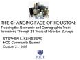 THE CHANGING FACE OF HOUSTON: PowerPoint PPT Presentation
