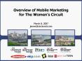 Overview of Mobile Marketing         for The Women PowerPoint PPT Presentation