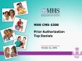 MHS CMS1500 PowerPoint PPT Presentation