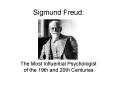 Sigmund Freud: PowerPoint PPT Presentation