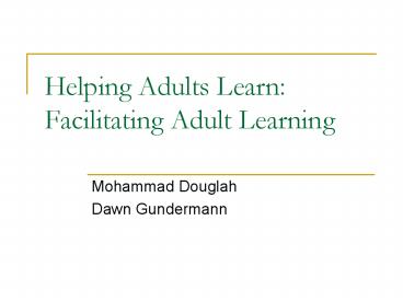 presentation player overlay