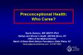 Preconceptional Health: Who Cares PowerPoint PPT Presentation