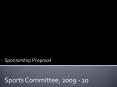 Sponsorship Proposal PowerPoint PPT Presentation