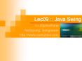 Lec09 :: Java Swing PowerPoint PPT Presentation