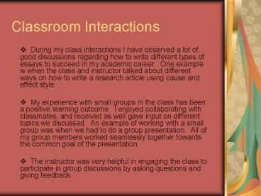 presentation player overlay