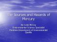 The Sources and Hazards of Mercury PowerPoint PPT Presentation