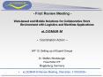 - First Review Meeting - Web-based and Mobile Solutions for Collaborative Work   Environment with Logistics and Maritime Applications eLOGMAR-M - Coordination Action - PowerPoint PPT Presentation