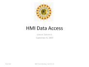 HMI Data Access