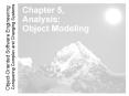 Chapter 5, Analysis: Object Modeling PowerPoint PPT Presentation