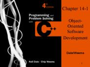 Chapter 141 ObjectOriented Software Development
