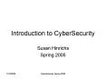Introduction to CyberSecurity PowerPoint PPT Presentation