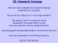 S3 Homework Drawings PowerPoint PPT Presentation