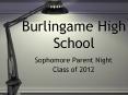 Burlingame High School PowerPoint PPT Presentation