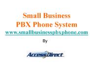 Small Business Phone Systems Virtual PBX Business Phone Syst